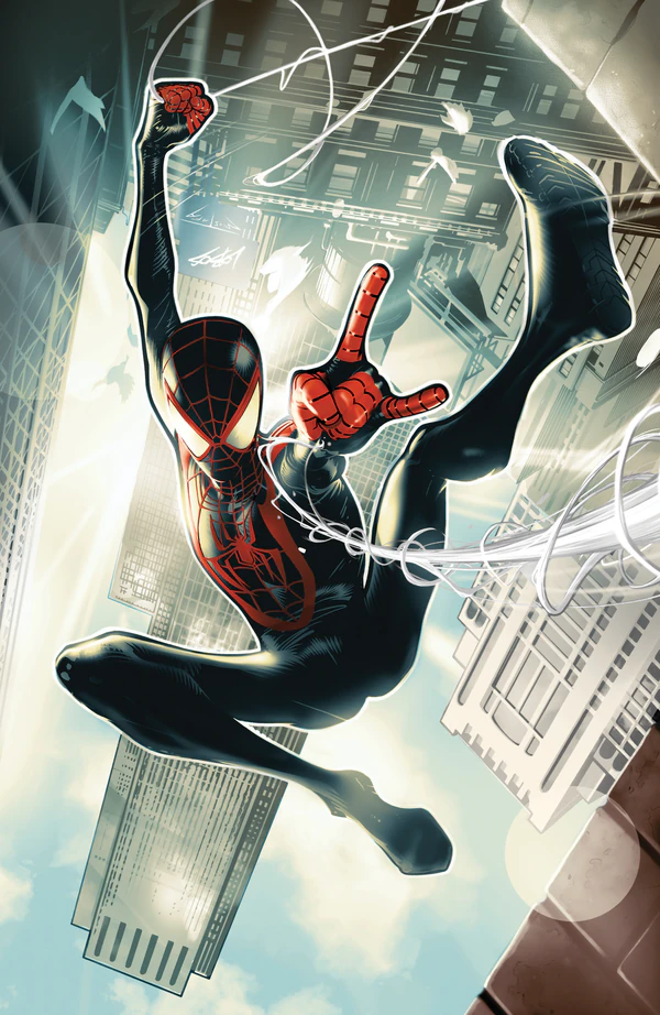 Miles Morales: Spider-Man: Pablo Villalobos Virgin Variant #1 - Cover 6